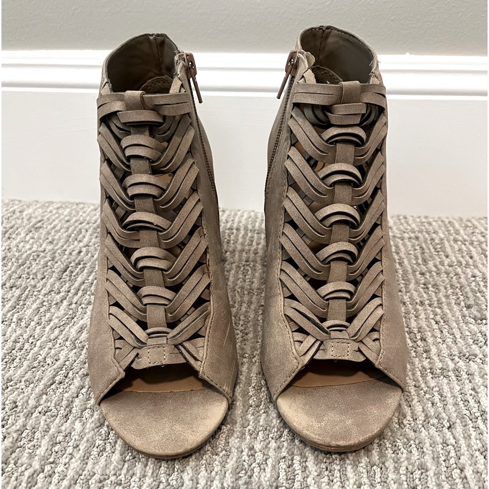 Open Toed Bootie